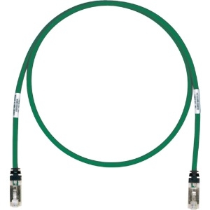 パンドウイット CAT6A/CAT6 シールドパッチコード 1m 緑 STP6X1MGR STP6X1MGR