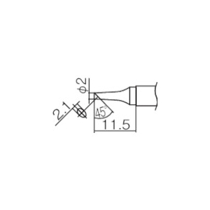 白光 こて先 2BC型 T12-BC2