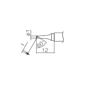 白光 こて先 1C型 T12-C1