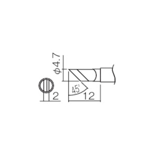 白光 こて先 KR型(Z) T12-KRZ