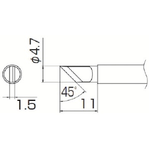 白光 こて先 KR型 T13-KR