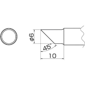 白光 こて先 6C型 T20-C6