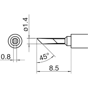 白光 こて先/KN型 T30-KN