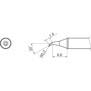 白光 こて先/0.2RSSB型 T31-02JS02