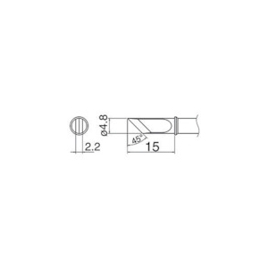 白光 こて先 KU型 T31-03KU