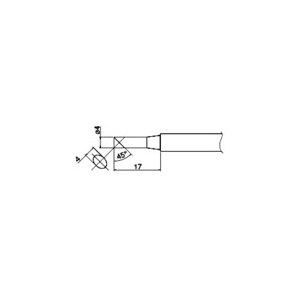 白光 こて先 4C型 T34-C4