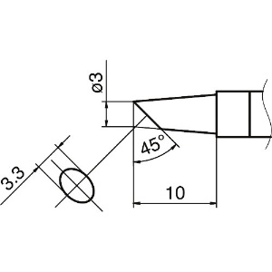 白光 こて先 3BC型 T36-BC3