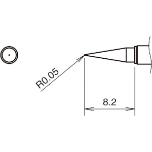 白光 こて先IS型 400℃ T38-02IS