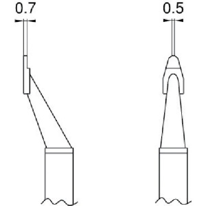 こて先 CHIP 0.5C型2本入り T8-1002