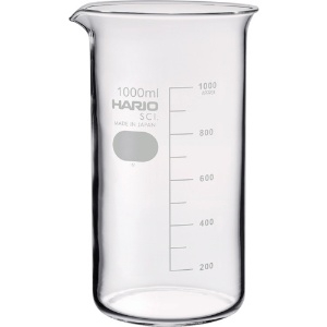 HARIO トールビーカー 目安目盛付 1000ml TB-1L-SCI