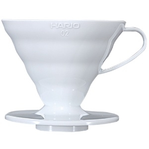 HARIO V60透過ドリッパー02 ホワイト VD-02W