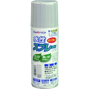 アトムペイント 水性スプレー 300ML うすねずみ 水性スプレー 300ML うすねずみ 00001-09522