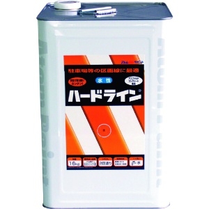 アトムペイント 水性ハードライン 16kg 黄 水性ハードライン 16kg 黄 00001-12111