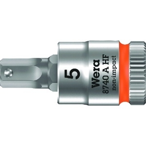 Wera 8740A HFソケット Hex-Plus 5.0x28mm 003335