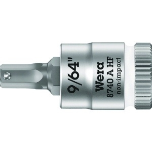 Wera 8740A HFソケット Hex-Plus SW9/64 003384