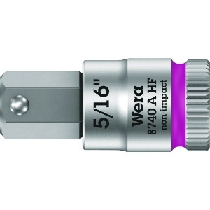 Wera 8740A HFソケット Hex-Plus SW5/16 003389