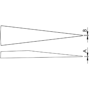 idealtek 耐酸耐磁ステンレスピンセット 90mm 直型先細タイプ 耐酸耐磁ステンレスピンセット 90mm 直型先細タイプ 0C9-SA-0-IT 画像2