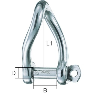 Wichard セルフロックツイストシャックル 1222 1222