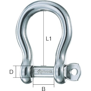 Wichard セルフロック 弓形シャックル 1241 1241