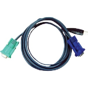 ATEN USB KVMケーブル SPHDタイプ 5m 2L-5205U