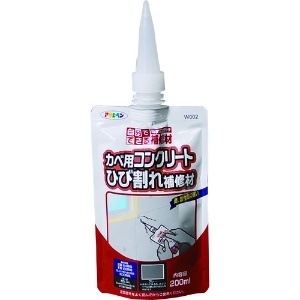 アサヒペン ワンタッチカベ用コンクリートひび割れ補修材 200ML 310866