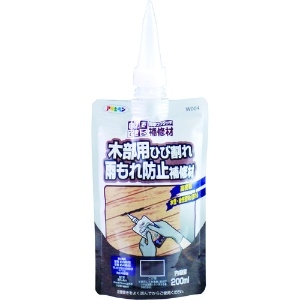 アサヒペン ワンタッチ木部用ひび割れ雨もれ防止補修材 200ML ワンタッチ木部用ひび割れ雨もれ防止補修材 200ML 310903