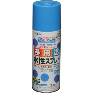 アサヒペン 水性多用途スプレー 300ML スカイブルー 565129