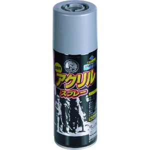 アサヒペン BIGPRO アクリルスプレー 300ML シルバー 6本入り 605160_set