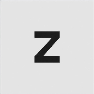 IM ステンシル Z 文字サイズ50×40mm AST-Z5040