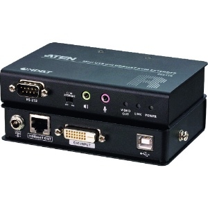 ATEN USB DVI HDBaseT ミニKVM エクステンダー (1920×1200@100 m) CE611