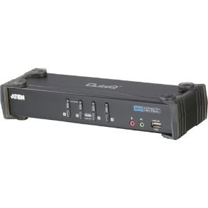 ATEN KVMPスイッチ 4ポート / DVI / USB2.0ハブ搭載 CS1764A