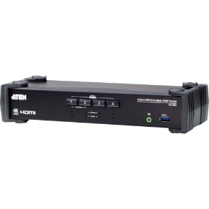 ATEN KVMスイッチ4ポート/USB3.0/HDMI/4K CS1824