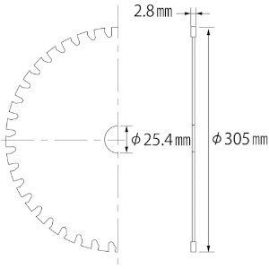 FAS305 (エビ)｜切断用品｜プロツール｜電材堂【公式】