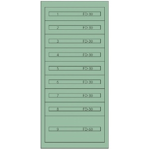 ヴィドマー ファインキャビネットFC-300H(塗装色:グリーン) FC-300H