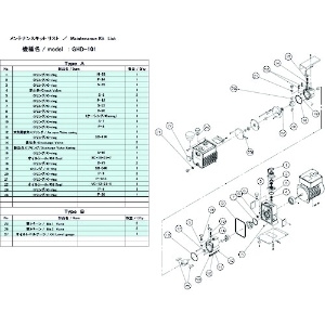 ULVAC GHD-101用メンテナンスキットA GHD-101