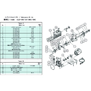 ULVAC GLD-135/136/136A/136C用メンテナンスキットA GLD-136A/136C