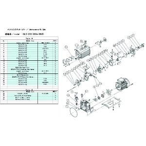 ULVAC GLD-202用メンテナンスキットA GLD-202