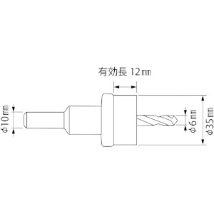 HO-35S (エビ)｜穴あけ工具｜プロツール｜電材堂【公式】