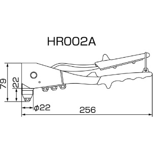 HR002A (エビ)｜ファスニングツール｜プロツール｜電材堂【公式】