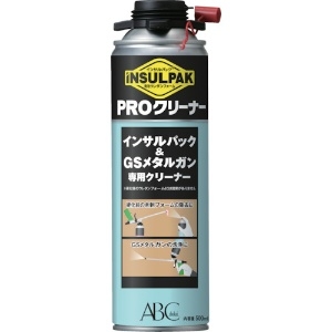 ABC 発泡ウレタン専用洗浄剤 インサルパック専用クリーナー インサルプロクリーナー 500mL IPC