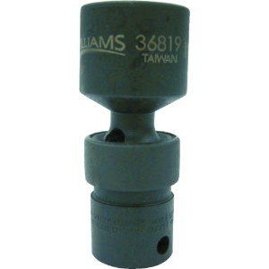 WILLIAMS 3/8ドライブ ユニバーサルソケット 6角 18mm インパク JHW36818