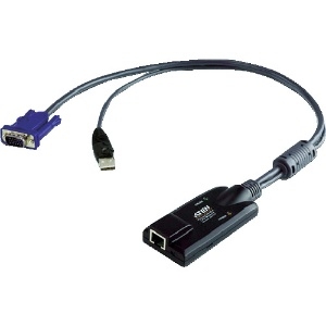 ネットワーク機器 ATEN USB VGA コンピューターモジュールバーチャル