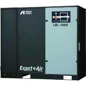 アネスト岩田 給油式スクリューコンプレッサD付き50Hz15kW LRL-150DM5