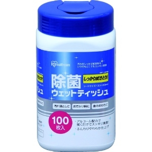 IRIS 524079 除菌ウェットティッシュ アルコール RWT-AB100