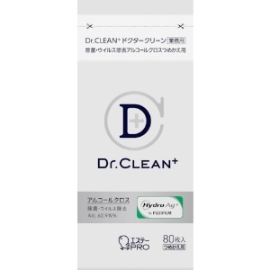 エステー 【生産完了品】Dr.CLEAN+除菌・ウイルス除去アルコールクロスつめかえ ST90997