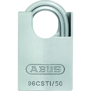 ABUS 【販売終了】シャックルガード付シリンダー南京錠 TITALIUM 96CSTI/50 TITALIUM