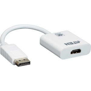 ATEN ビデオ変換器 DisplayPort to HDMI / 4K対応 / アクティブタイプ VC986