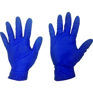 エフピコ 【生産完了品】ニトリルGLOVE55粉無 DブルーL(250枚入り) VD19