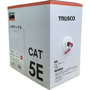 トラスコ中山 LANケーブル カテゴリ5e 300m 緑 LANケーブル カテゴリ5e 300m 緑 TUTP-CAT5E-300GR 画像2