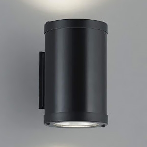 LED一体型ブラケットライト 防雨型 上下面照射タイプ ビーム球75W×2灯相当 配光角45° 調光 電球色 ブラック XU41339L